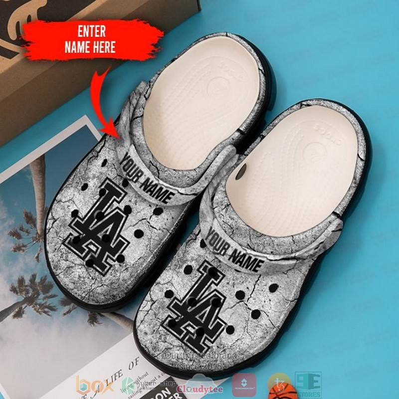 footwearmerch los angeles dodgers mlb sport crocs crocband clogs shoes comfortable for men women and kids dsvyk
