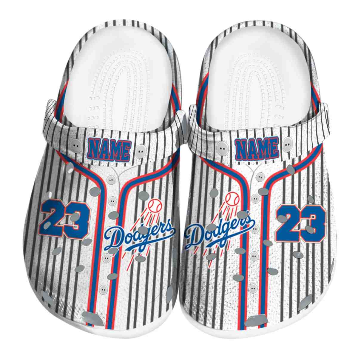 footwearmerch los angeles dodgers mlb sport crocs crocband clogs shoes comfortable for men women and kids ytjlb