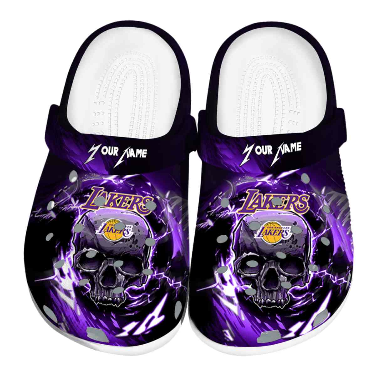 footwearmerch los angeles lakers nba sport crocs crocband clogs shoes comfortable for men women and kids 8chtp