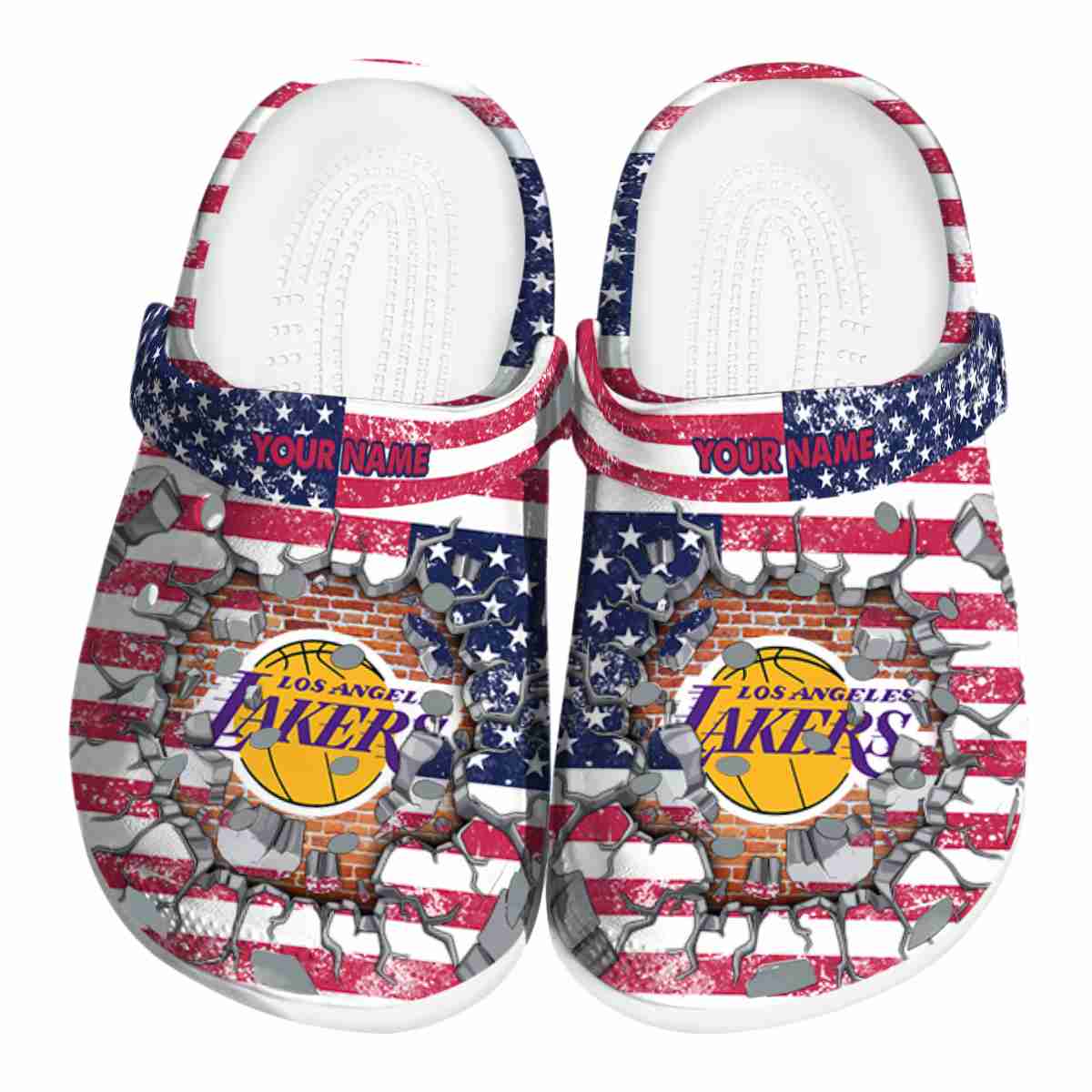 footwearmerch los angeles lakers nba sport crocs crocband clogs shoes comfortable for men women and kids mujje
