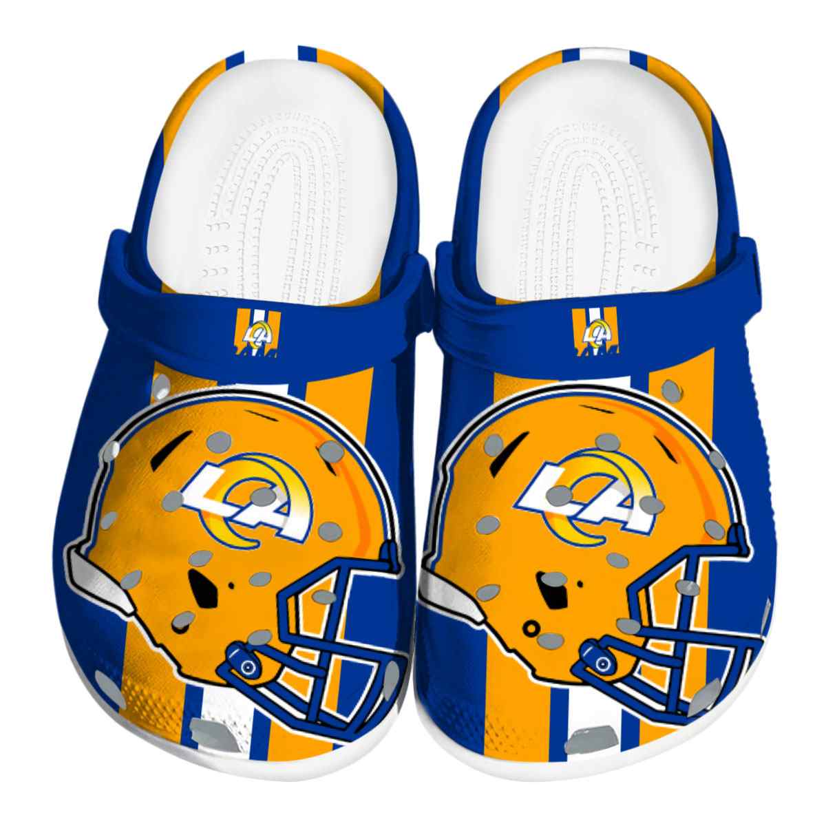 footwearmerch los angeles rams nfl sport crocs crocband clogs shoes comfortable for men women and kids 7u7rj