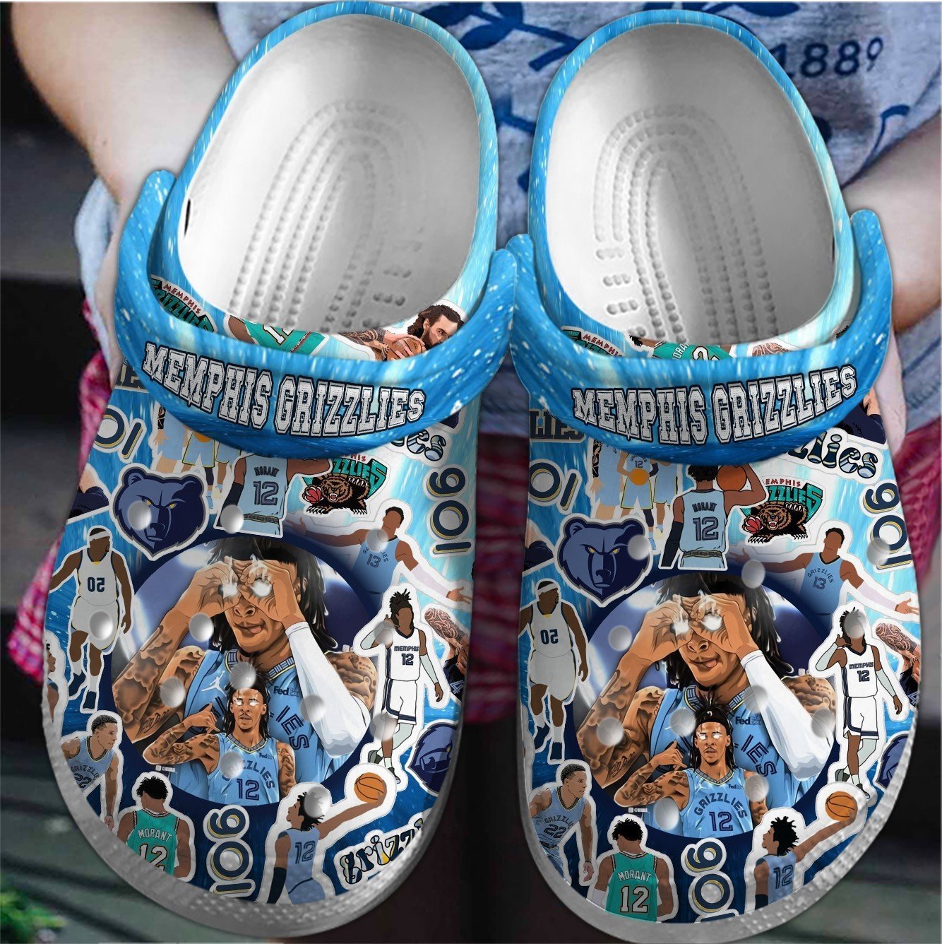 footwearmerch memphis grizzlies nba sport clogs nxijc