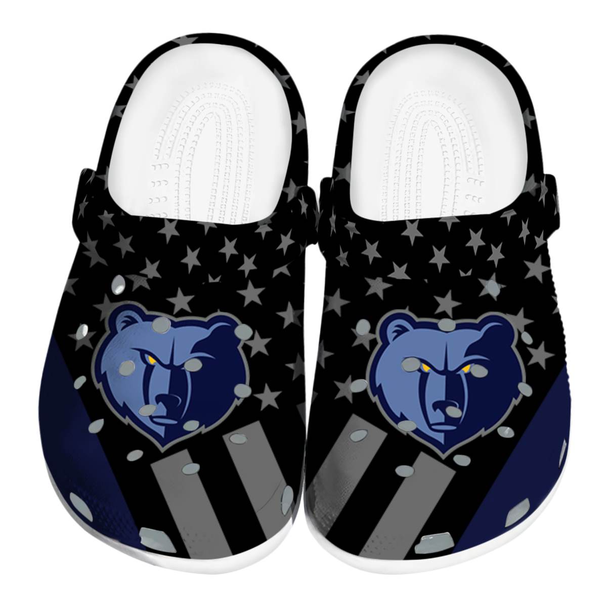 footwearmerch memphis grizzlies nba sport crocs crocband clogs shoes comfortable for men women and kids kcxmy