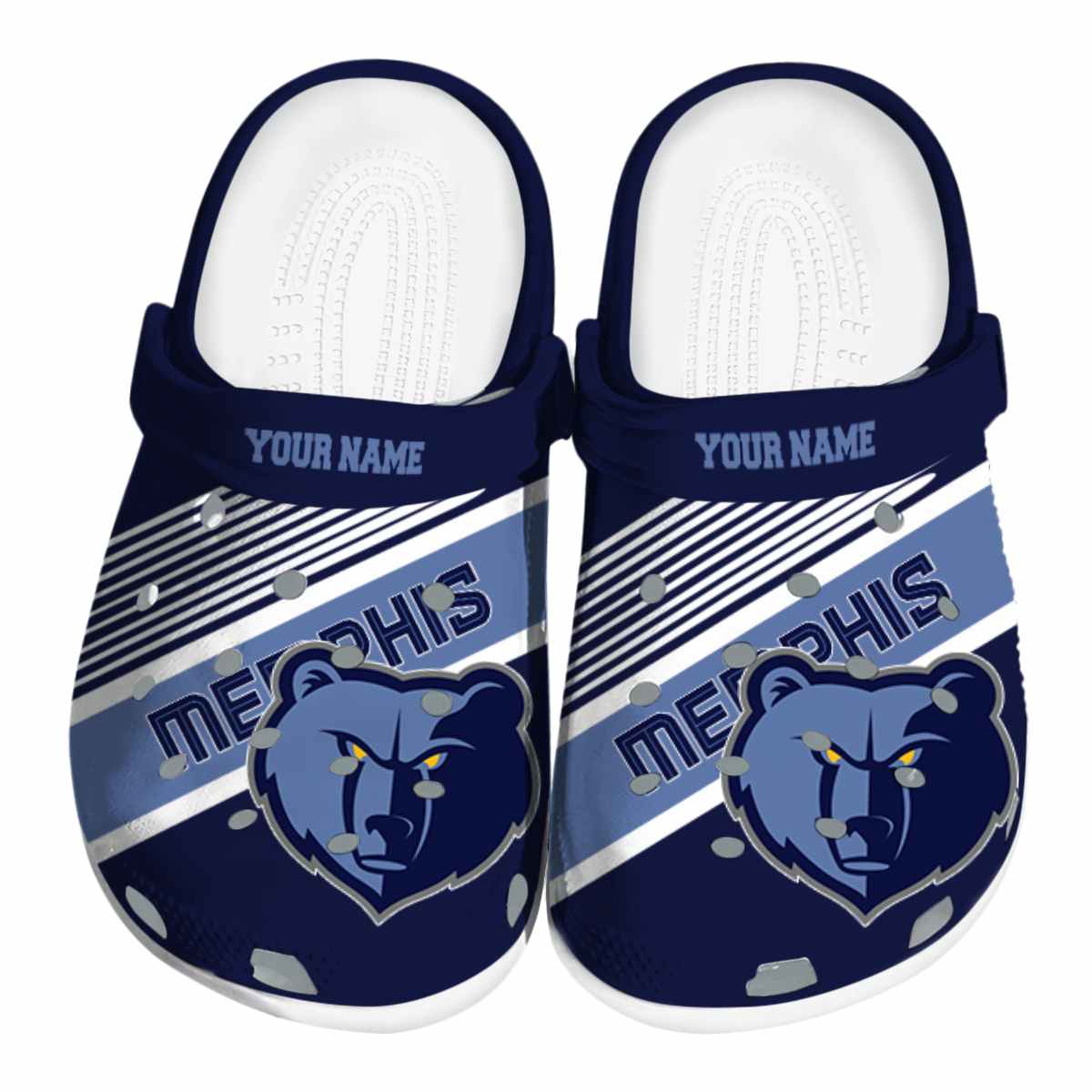 footwearmerch memphis grizzlies nba sport crocs crocband clogs shoes comfortable for men women and kids lhpzv