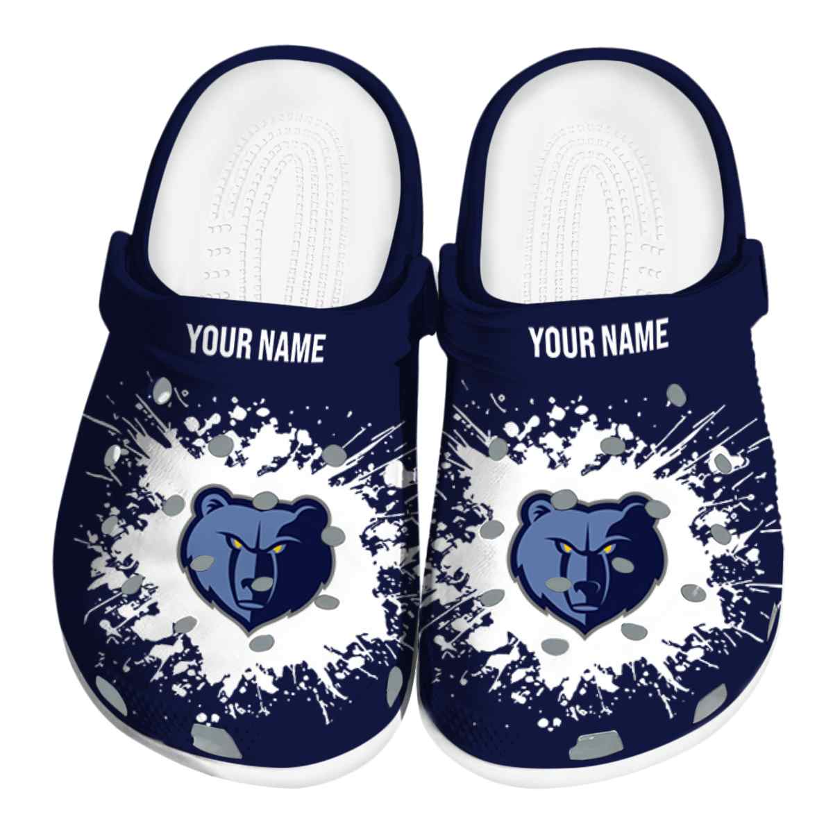 footwearmerch memphis grizzlies nba sport crocs crocband clogs shoes comfortable for men women and kids lwidi