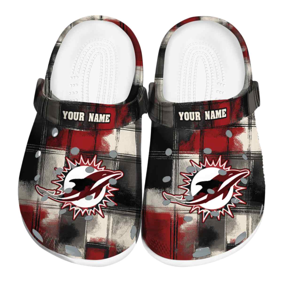 footwearmerch miami dolphins nfl sport crocs crocband clogs shoes comfortable for men women and kids ccjqk