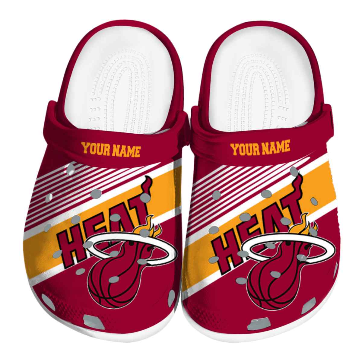 footwearmerch miami heat nba sport crocs crocband clogs shoes comfortable for men women and kids 3dd1e