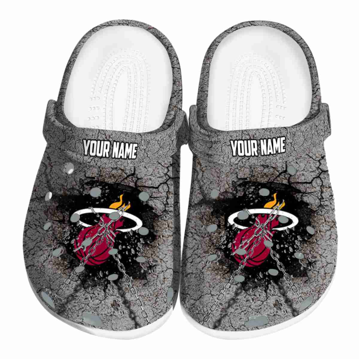 footwearmerch miami heat nba sport crocs crocband clogs shoes comfortable for men women and kids 753ur