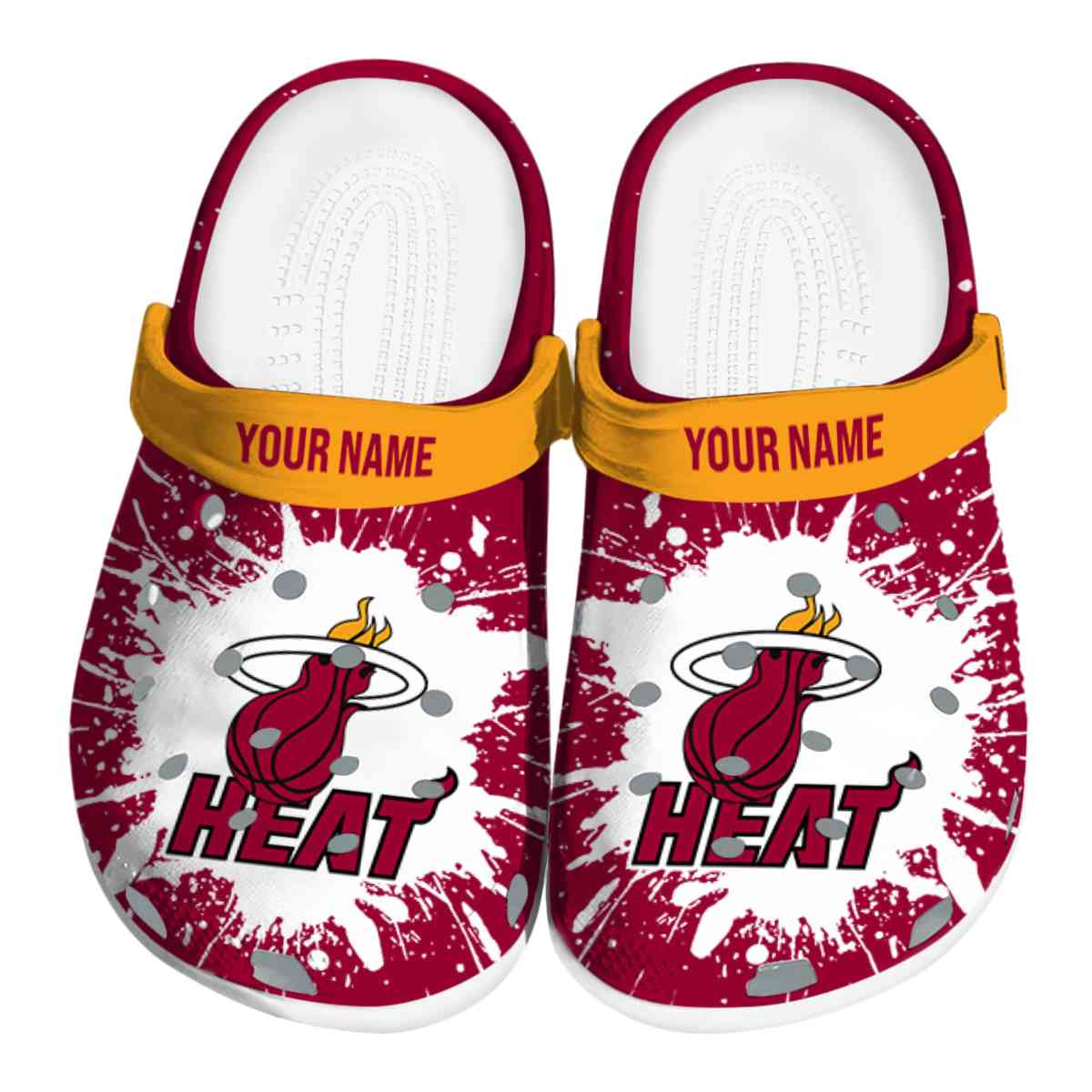 footwearmerch miami heat nba sport crocs crocband clogs shoes comfortable for men women and kids 8h3it