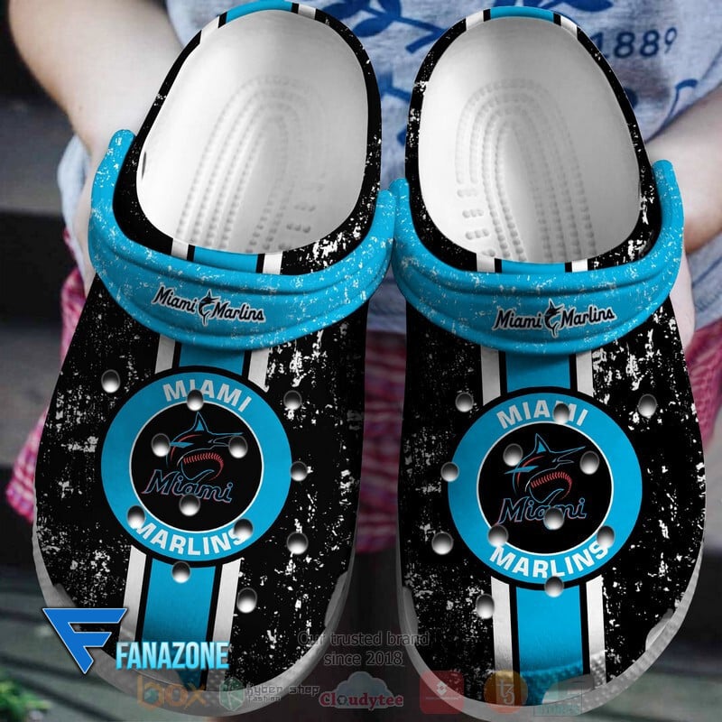 footwearmerch miami marlins mlb sport crocs clogs crocband shoes comfortable for men women and kids u08jy