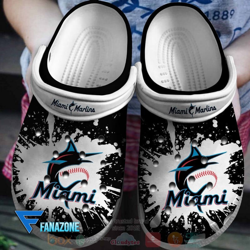 footwearmerch miami marlins mlb sport crocs clogs crocband shoes comfortable for men women and kids ybrhy