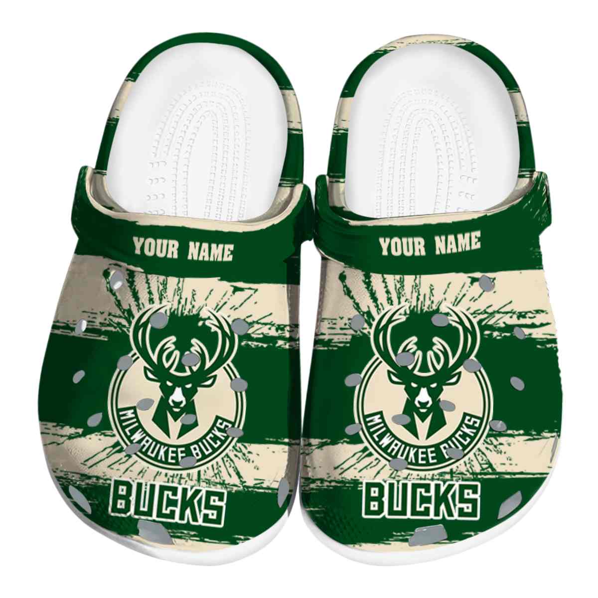 footwearmerch milwaukee bucks nba sport crocs crocband clogs shoes comfortable for men women and kids 4jmdh