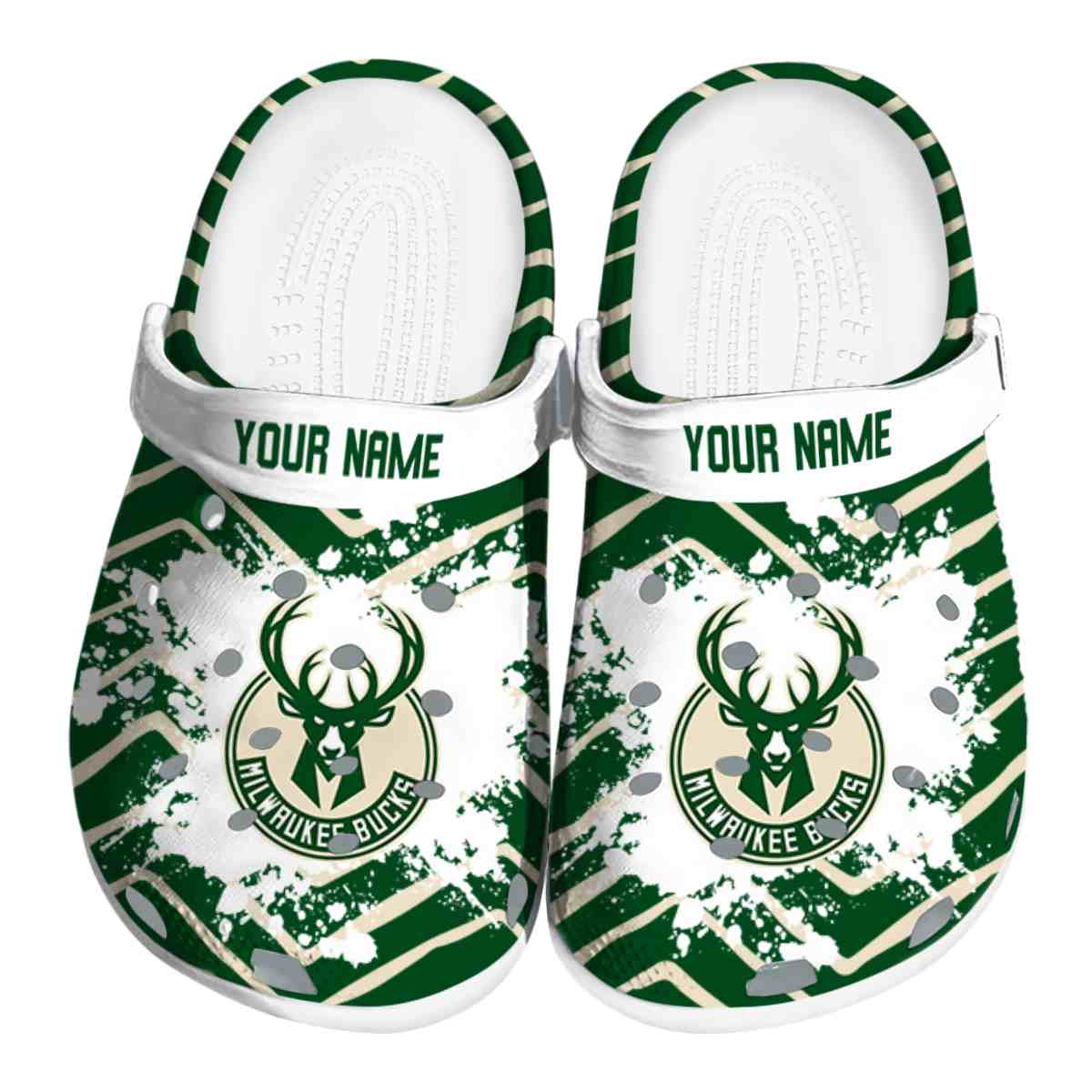 footwearmerch milwaukee bucks nba sport crocs crocband clogs shoes comfortable for men women and kids 9w53v