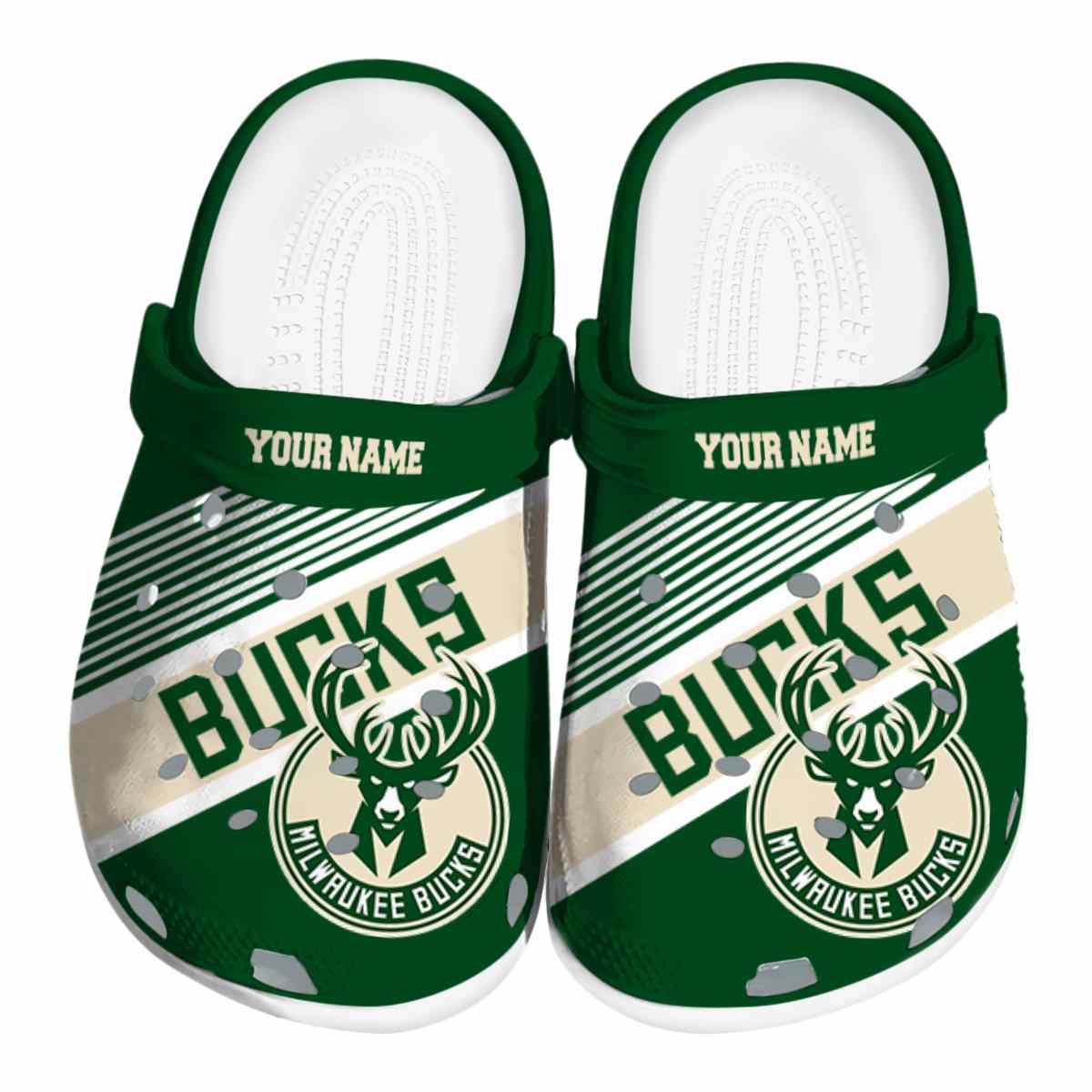footwearmerch milwaukee bucks nba sport crocs crocband clogs shoes comfortable for men women and kids bqrcv