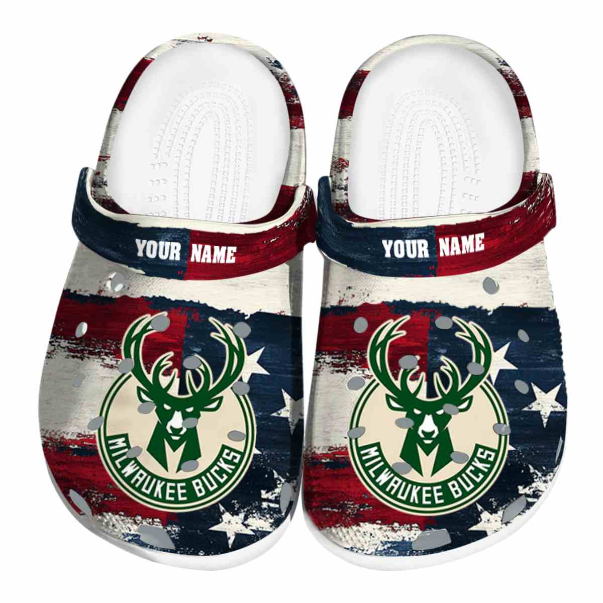 footwearmerch milwaukee bucks nba sport crocs crocband clogs shoes comfortable for men women and kids fyj48