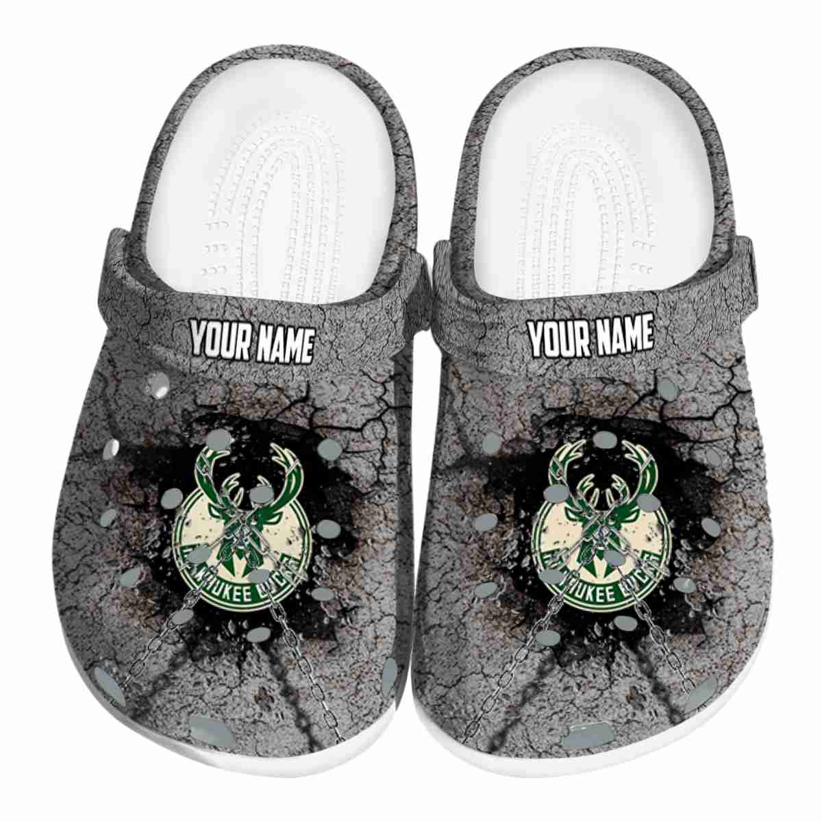 footwearmerch milwaukee bucks nba sport crocs crocband clogs shoes comfortable for men women and kids o27fn