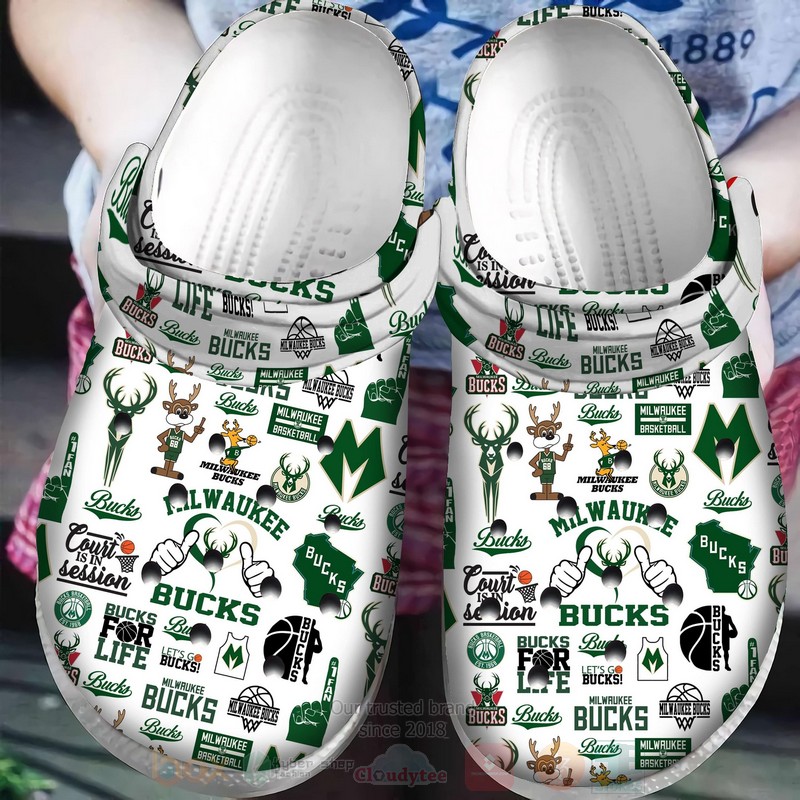 footwearmerch milwaukee bucks nba sport crocs crocband clogs shoes comfortable for men women and kids ros49