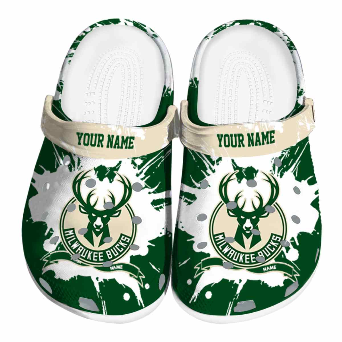 footwearmerch milwaukee bucks nba sport crocs crocband clogs shoes comfortable for men women and kids tabrt