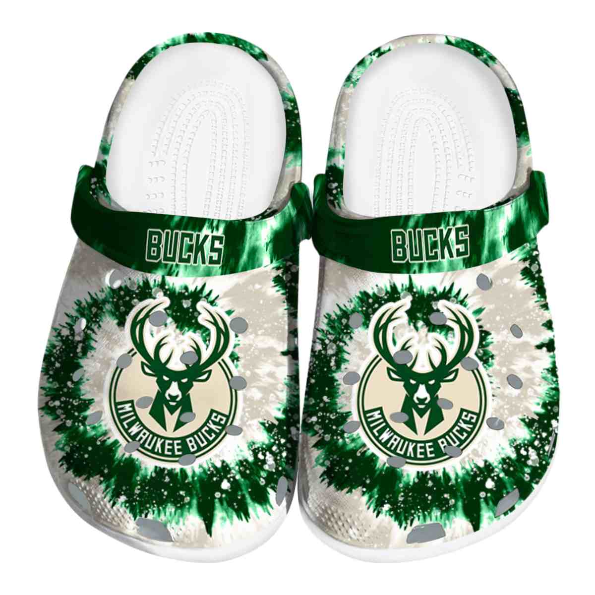 footwearmerch milwaukee bucks nba sport crocs crocband clogs shoes comfortable for men women and kids tdzxy