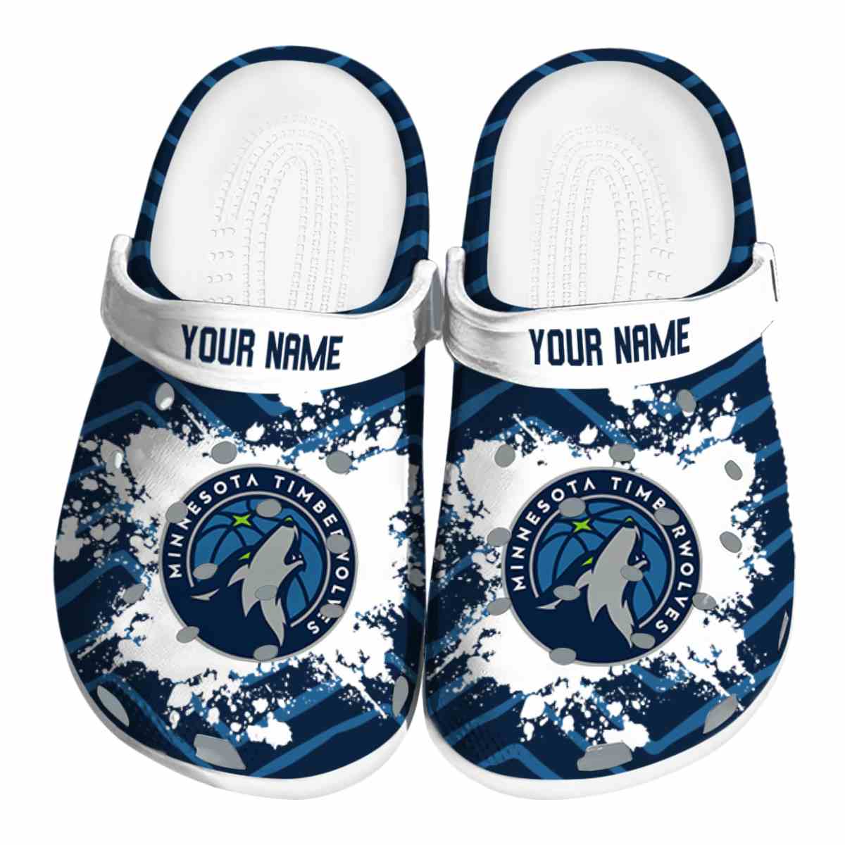 footwearmerch minnesota timberwolves nba sport crocs crocband clogs shoes comfortable for men women and kids 3af9p