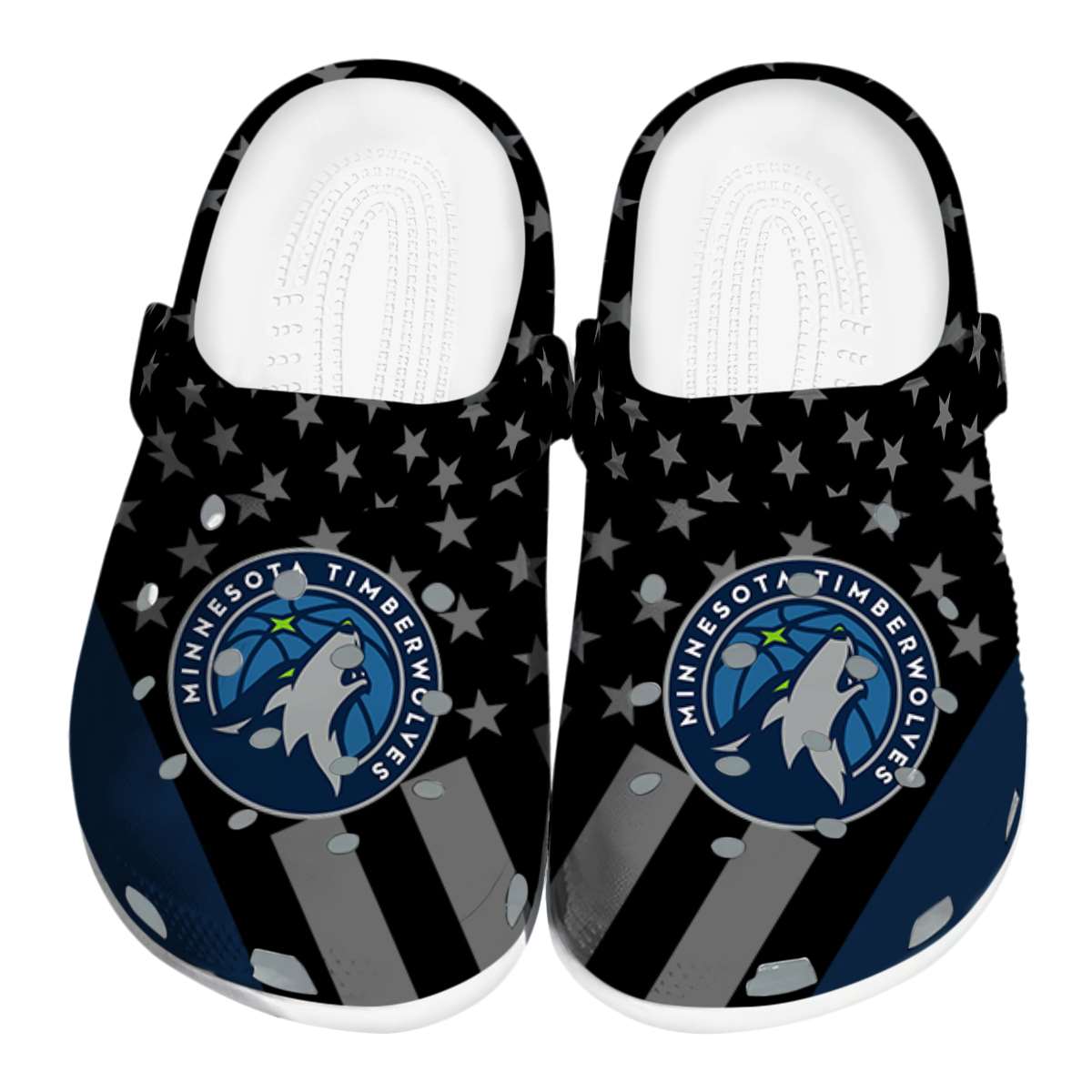 footwearmerch minnesota timberwolves nba sport crocs crocband clogs shoes comfortable for men women and kids 7ijjx