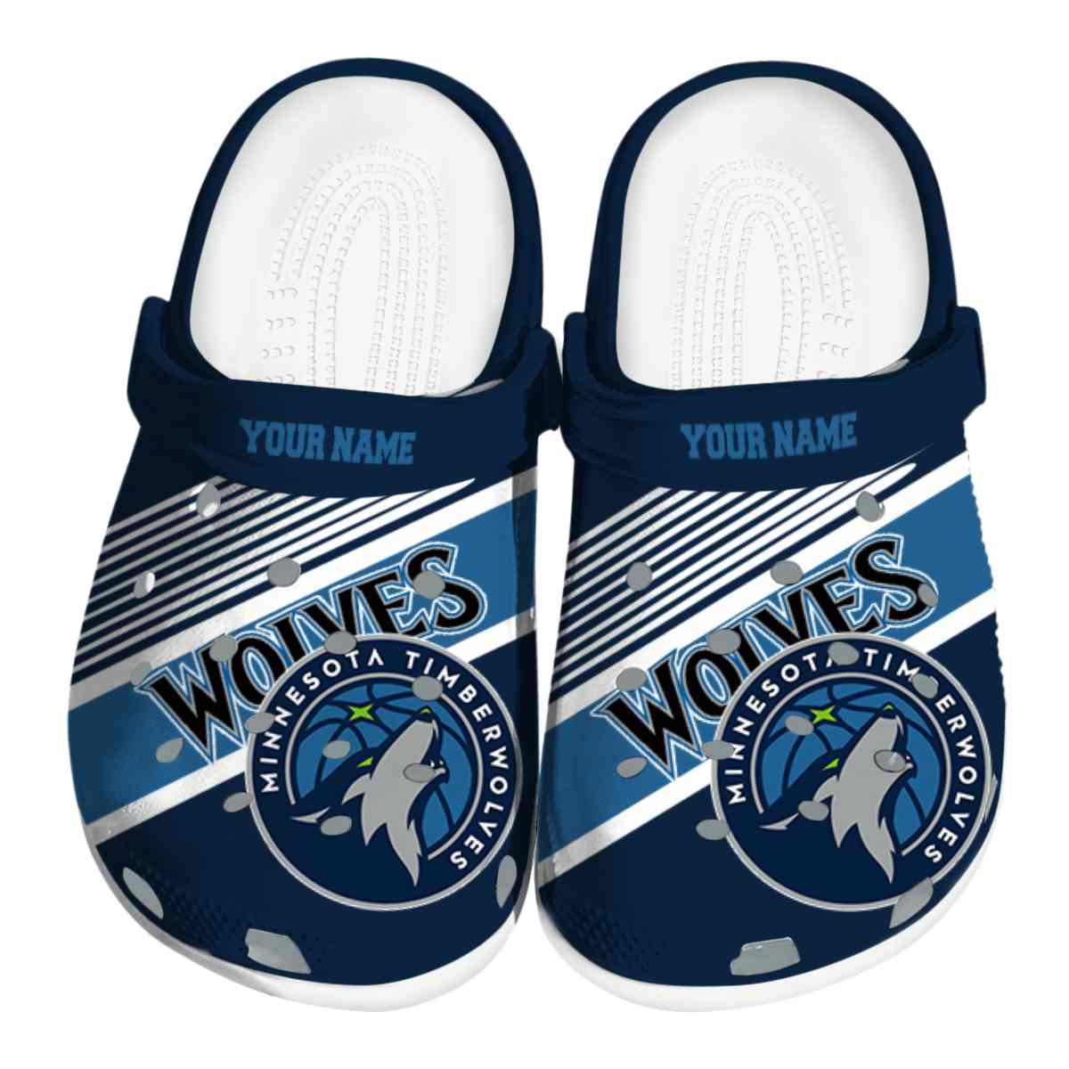footwearmerch minnesota timberwolves nba sport crocs crocband clogs shoes comfortable for men women and kids v9lkm