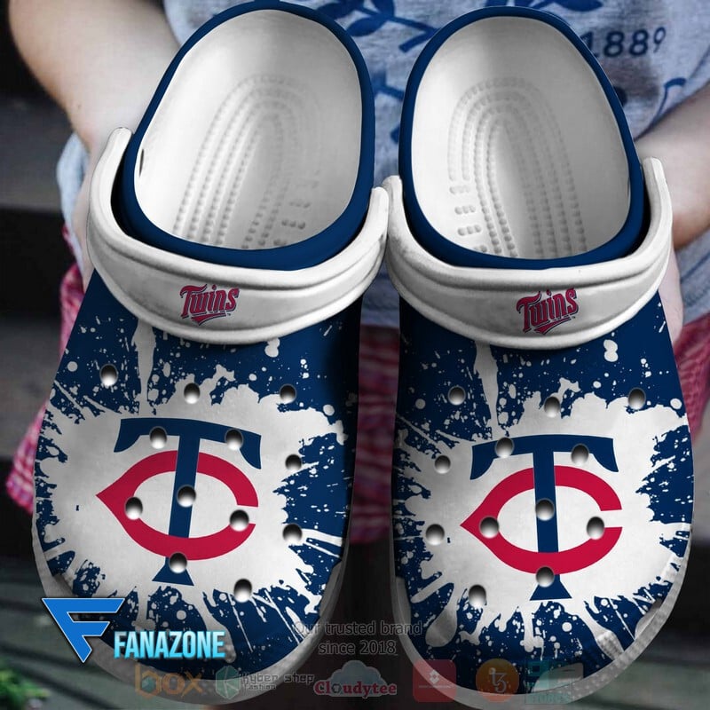 footwearmerch minnesota twins mlb sport crocs clogs crocband shoes comfortable for men women and kids cnxbk
