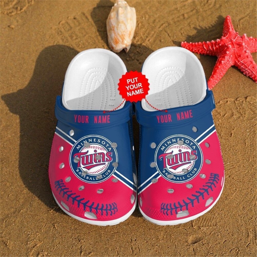 footwearmerch minnesota twins mlb sport crocs crocband clogs shoes comfortable for men women and kids djt8g