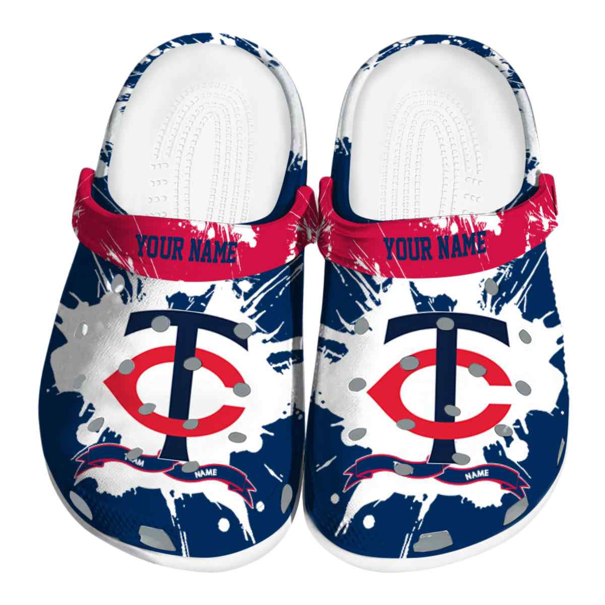 footwearmerch minnesota twins mlb sport crocs crocband clogs shoes comfortable for men women and kids umhrr