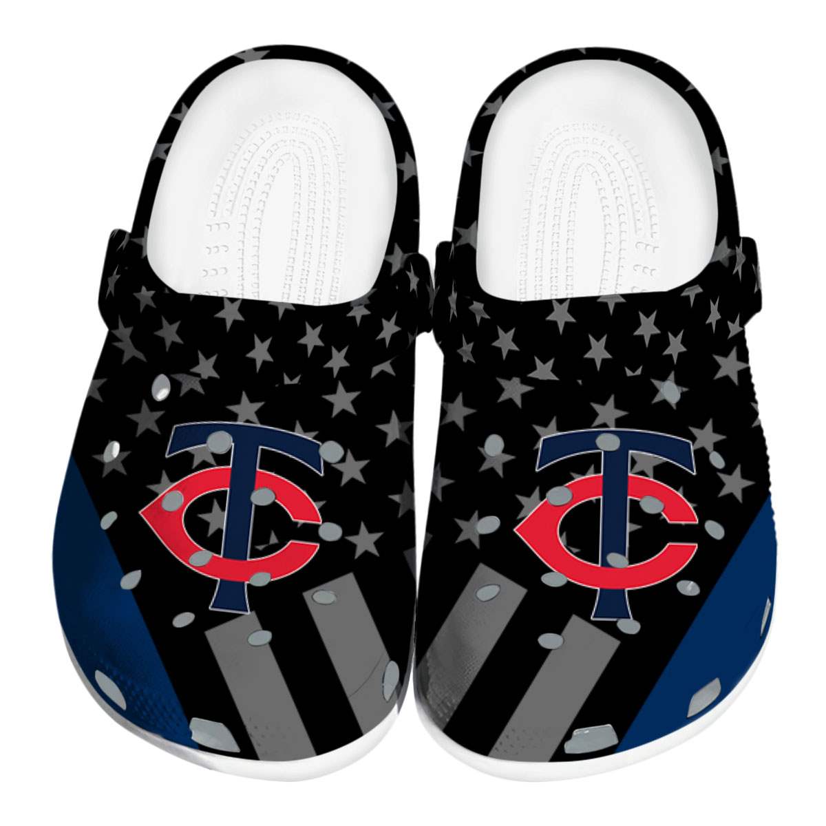 footwearmerch minnesota twins mlb sport crocs crocband clogs shoes comfortable for men women and kids vuqyy