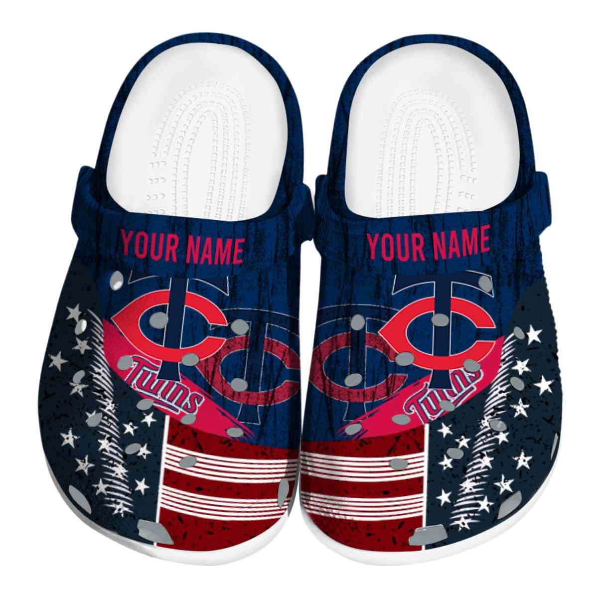 footwearmerch minnesota twins mlb sport crocs crocband clogs shoes comfortable for men women and kids whtla