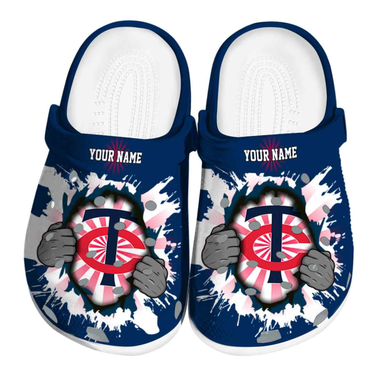 footwearmerch minnesota twins mlb sport crocs crocband clogs shoes comfortable for men women and kids zgj6x