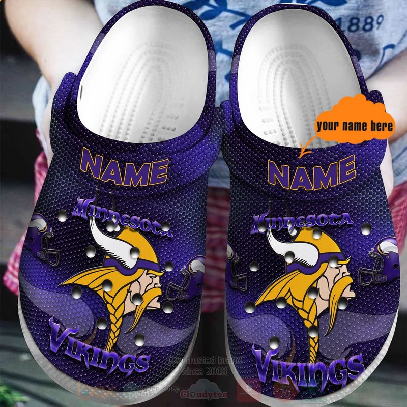 footwearmerch minnesota vikings nfl sport crocs crocband clogs shoes comfortable for men women and kids i7rwx