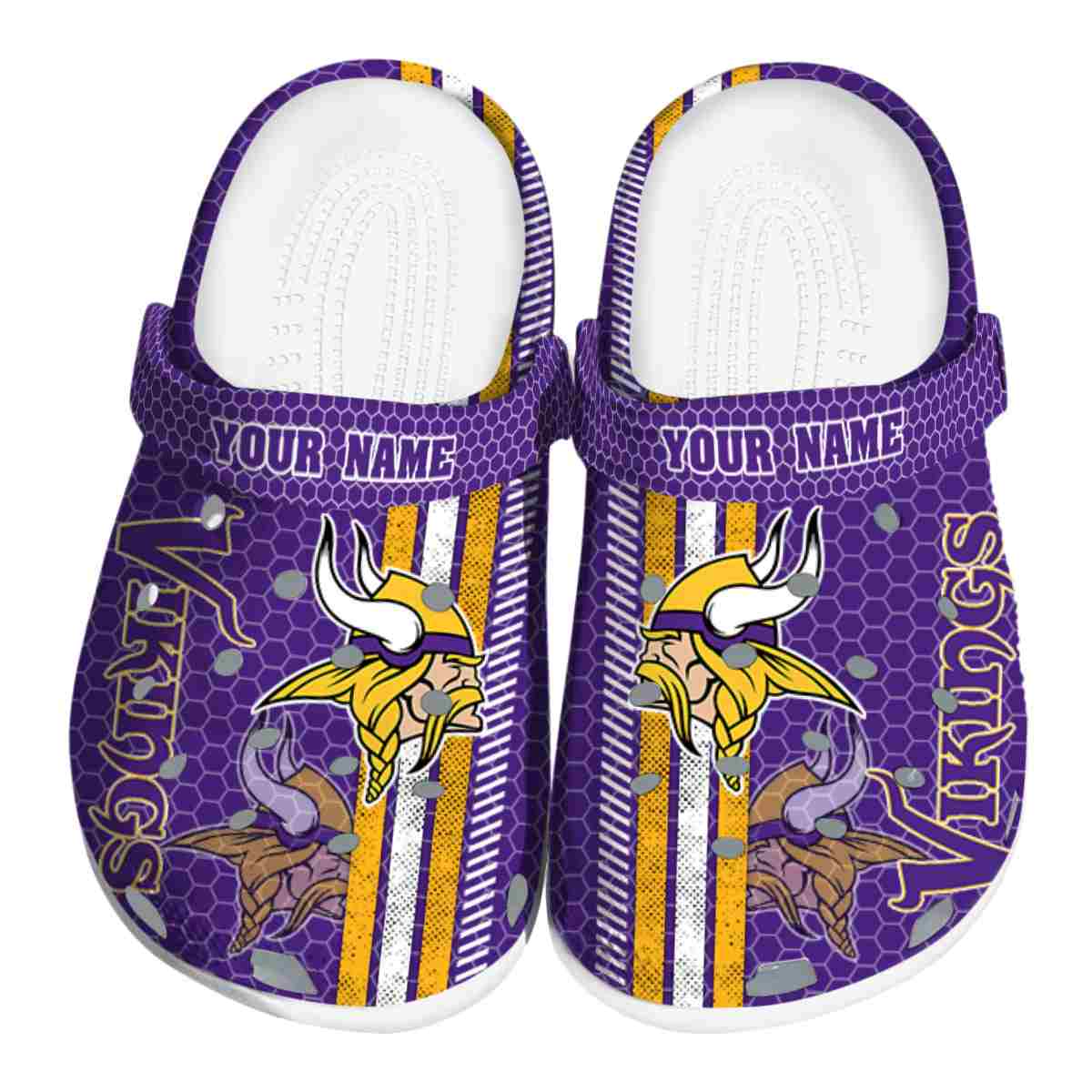 footwearmerch minnesota vikings nfl sport crocs crocband clogs shoes comfortable for men women and kids mmfzb