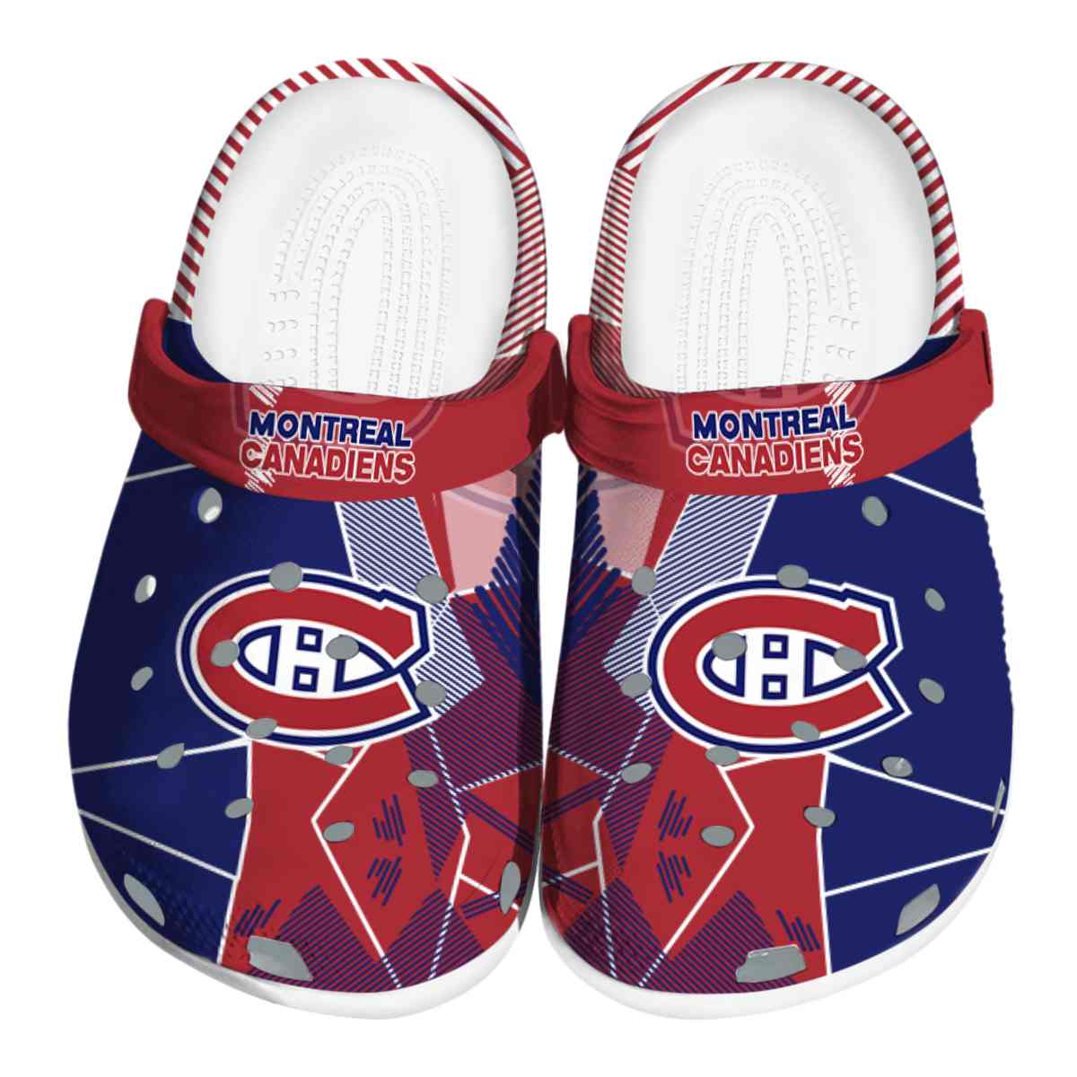 footwearmerch montreal canadiens nhl sport crocs crocband clogs shoes comfortable for men women and kids 100ov