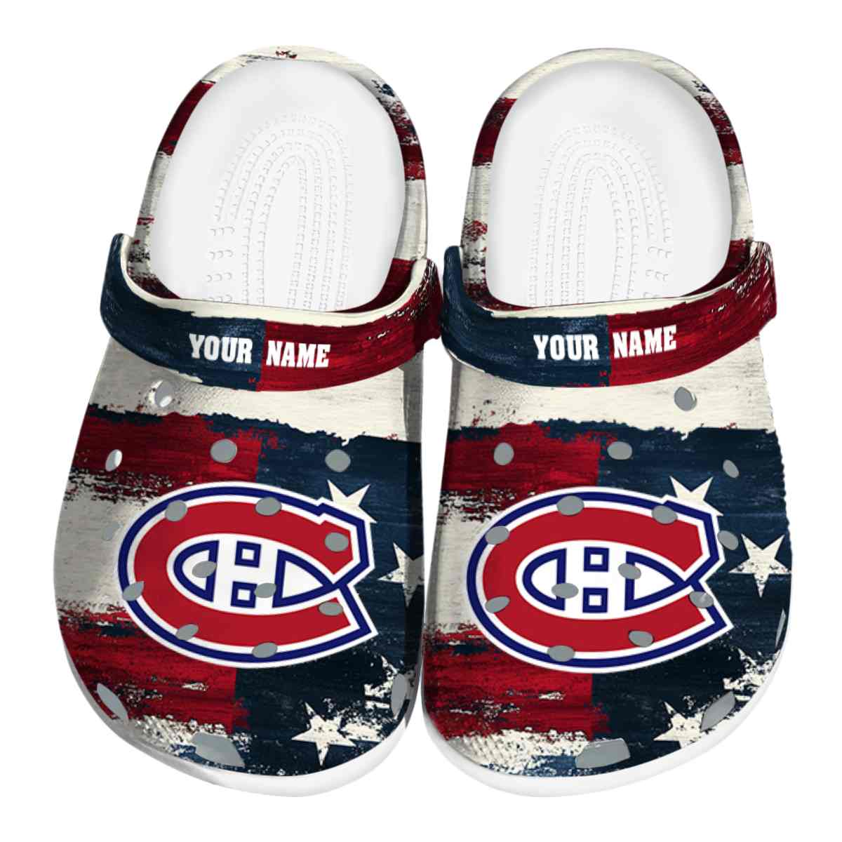 footwearmerch montreal canadiens nhl sport crocs crocband clogs shoes comfortable for men women and kids 8hsbx