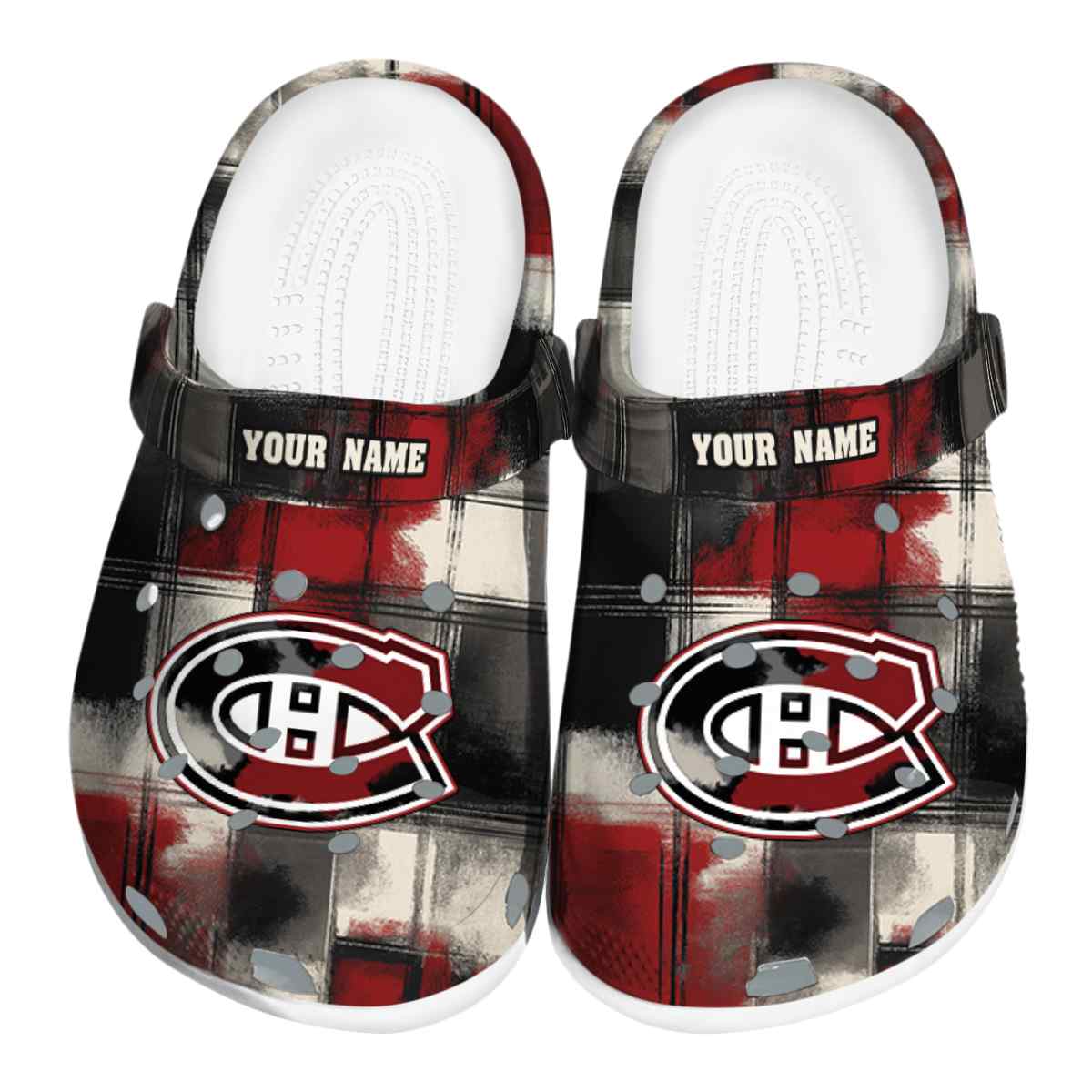 footwearmerch montreal canadiens nhl sport crocs crocband clogs shoes comfortable for men women and kids mho9k