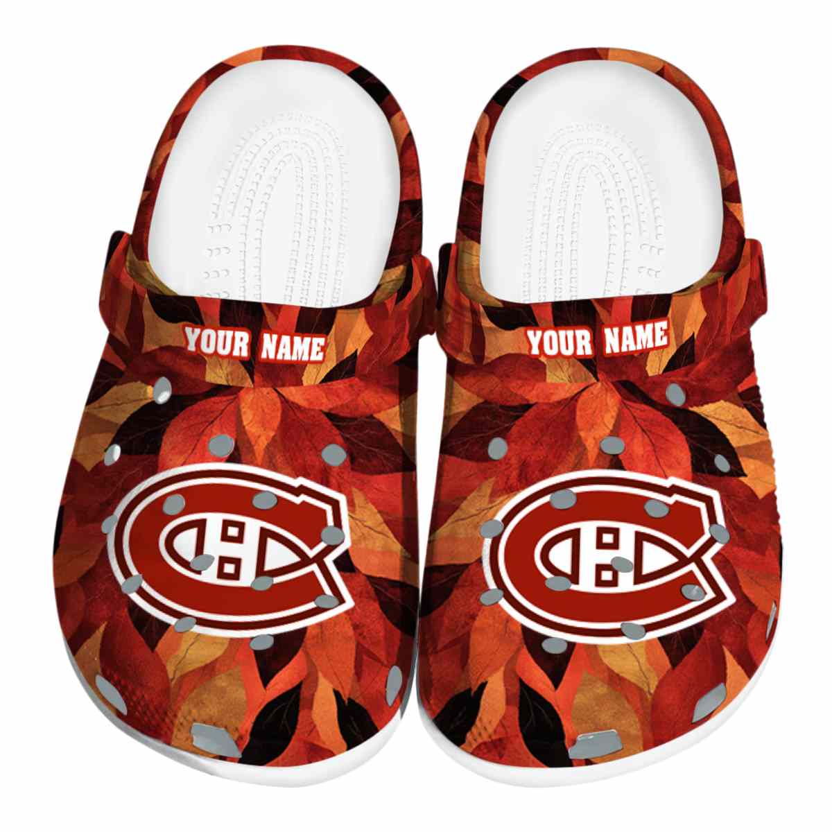 footwearmerch montreal canadiens nhl sport crocs crocband clogs shoes comfortable for men women and kids tzvld