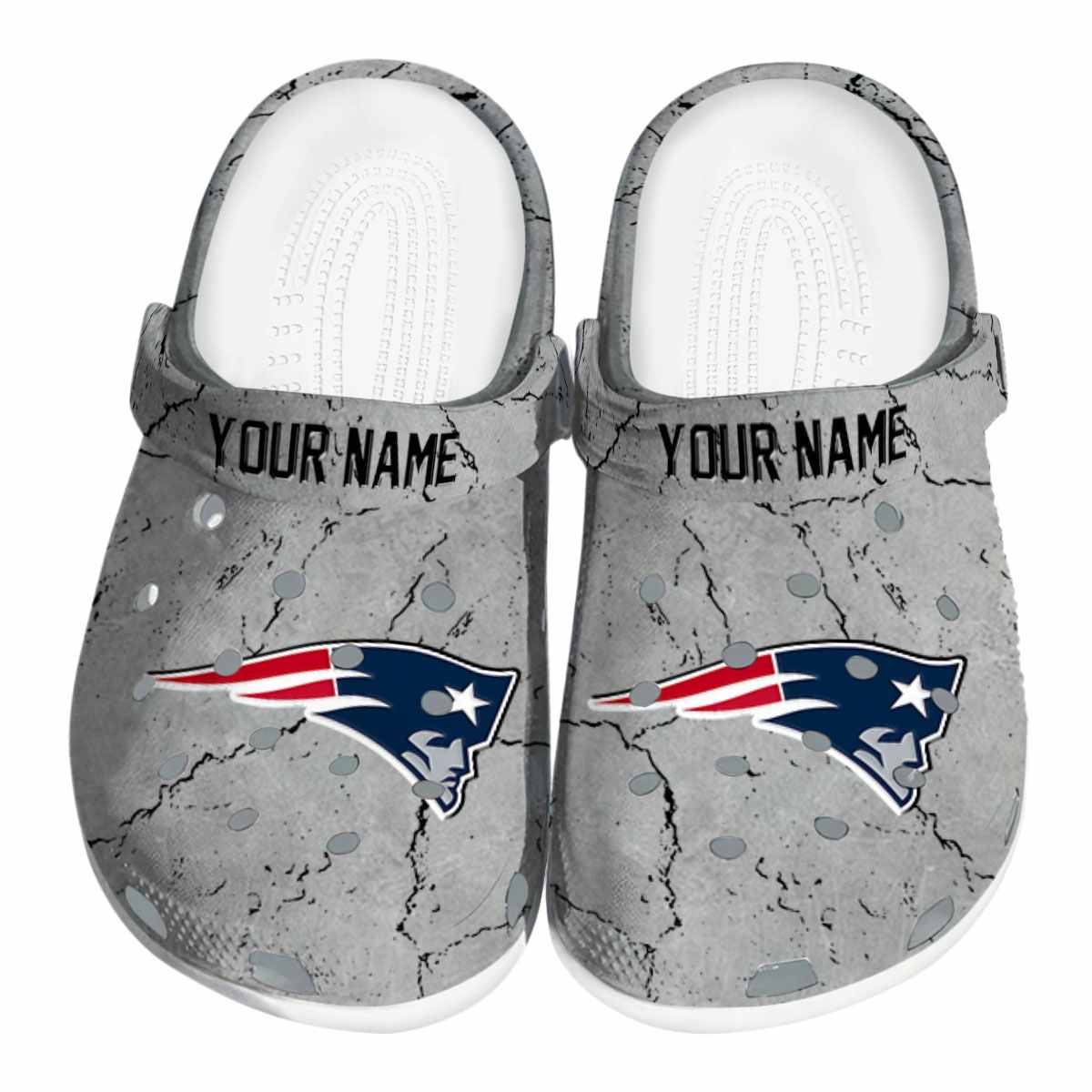 footwearmerch new england patriots nfl sport crocs crocband clogs shoes comfortable for men women and kids czyjn