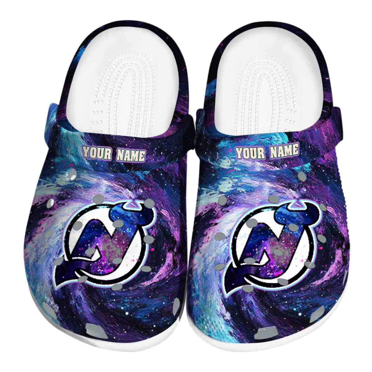 footwearmerch new jersey devils nhl sport crocs crocband clogs shoes comfortable for men women and kids 7ewe1