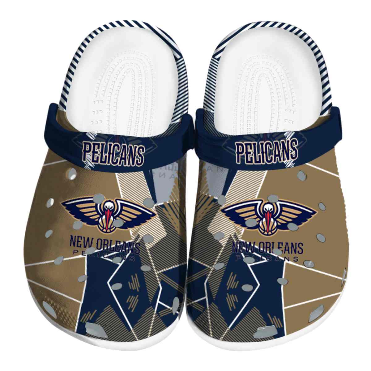 footwearmerch new orleans pelicans nba sport crocs crocband clogs shoes comfortable for men women and kids c2hx3