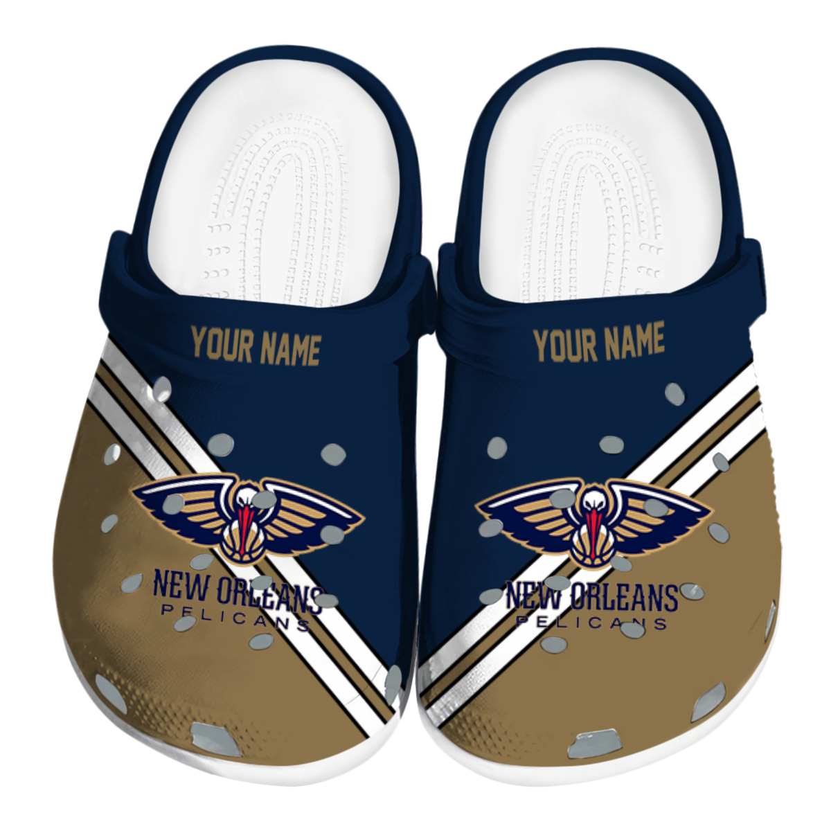 footwearmerch new orleans pelicans nba sport crocs crocband clogs shoes comfortable for men women and kids gtxsm