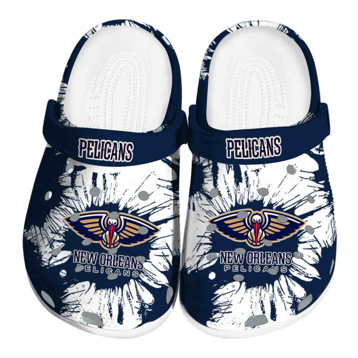 footwearmerch new orleans pelicans nba sport crocs crocband clogs shoes comfortable for men women and kids jkvcm