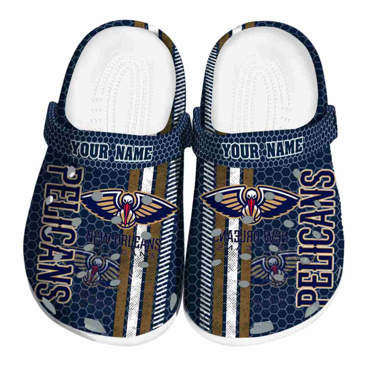 footwearmerch new orleans pelicans nba sport crocs crocband clogs shoes comfortable for men women and kids sk8d2