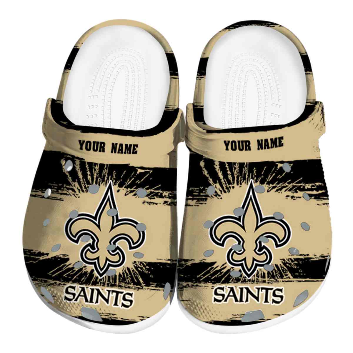 footwearmerch new orleans saints nfl sport crocs crocband clogs shoes comfortable for men women and kids fzs9z
