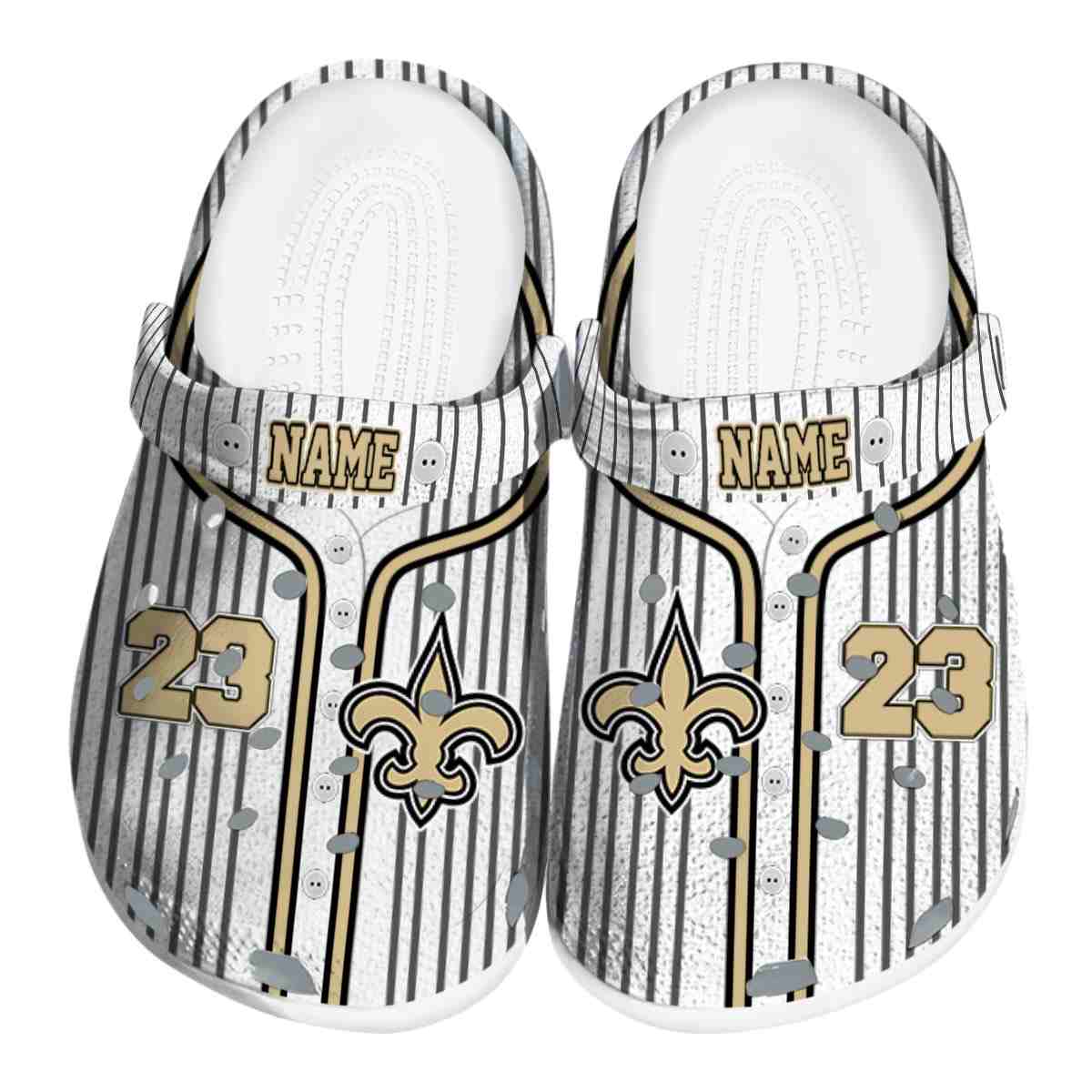 footwearmerch new orleans saints nfl sport crocs crocband clogs shoes comfortable for men women and kids h5nyt