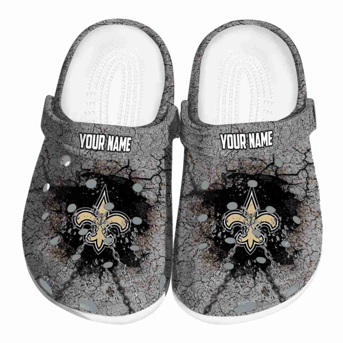 footwearmerch new orleans saints nfl sport crocs crocband clogs shoes comfortable for men women and kids iz9nv