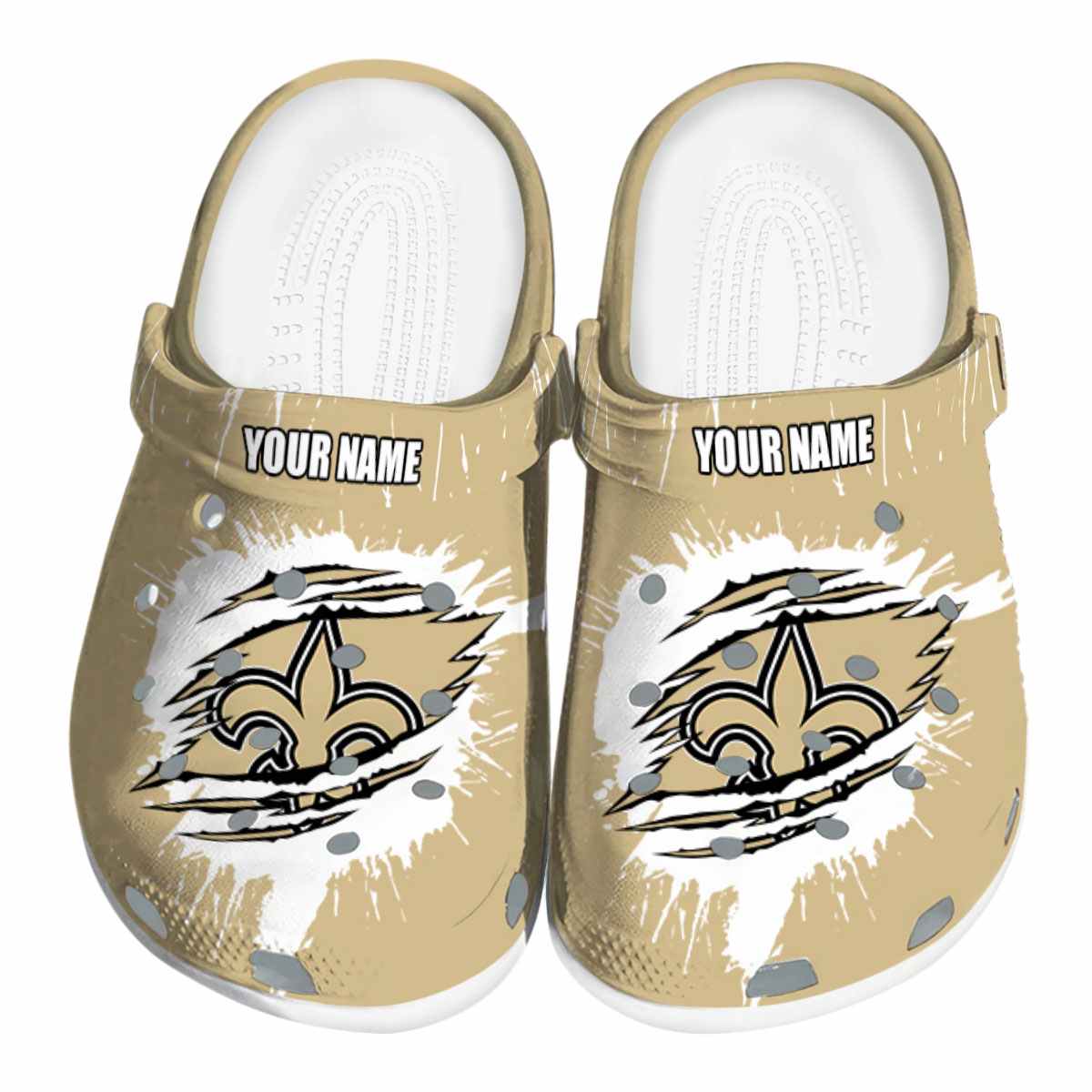 footwearmerch new orleans saints nfl sport crocs crocband clogs shoes comfortable for men women and kids ybrzl