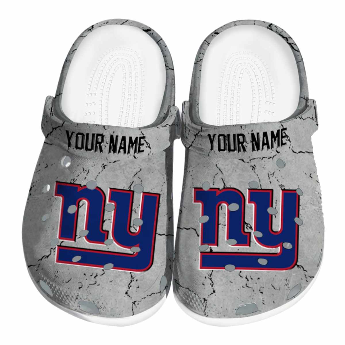 footwearmerch new york giants nfl sport crocs crocband clogs shoes comfortable for men women and kids 543a7