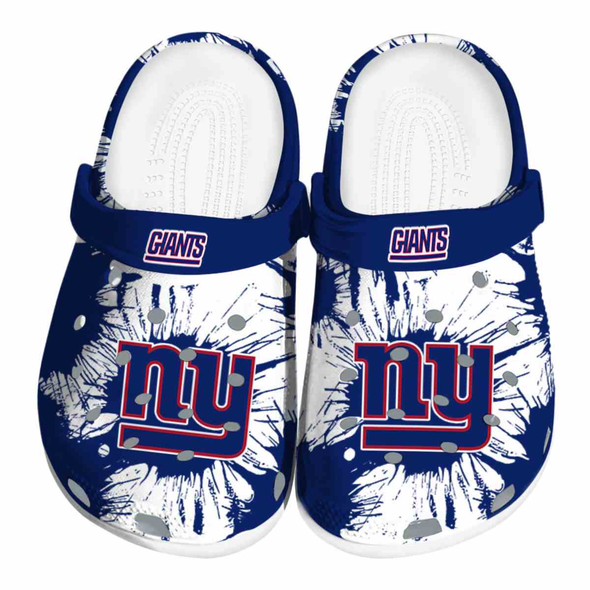 footwearmerch new york giants nfl sport crocs crocband clogs shoes comfortable for men women and kids 56bmr